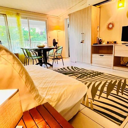 Studio Emeraude - Vue Mer - 6 Personnes Le Moule Esterno foto