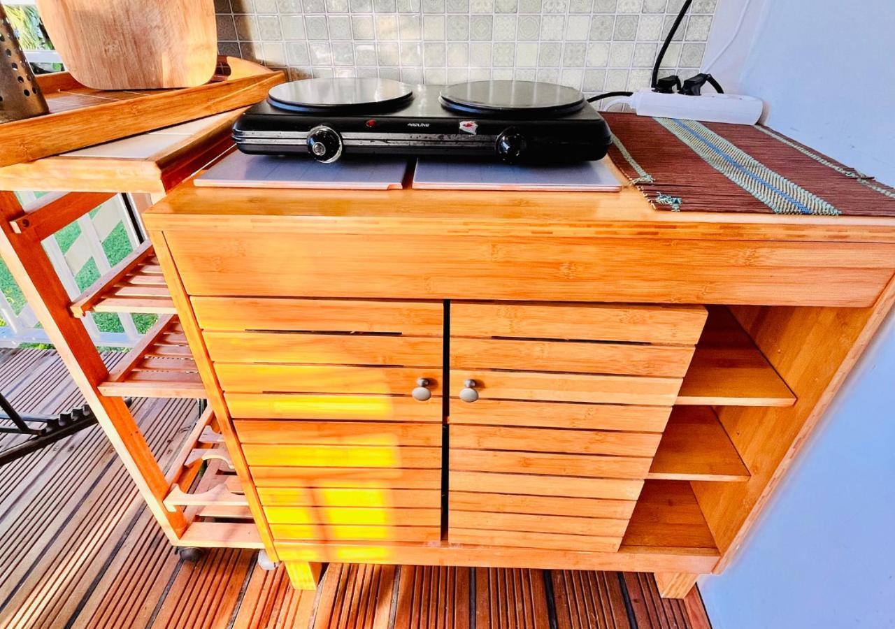 Studio Emeraude - Vue Mer - 6 Personnes Le Moule Esterno foto