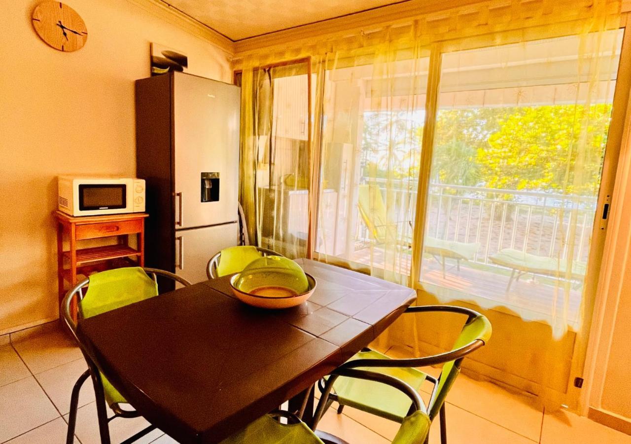 Studio Emeraude - Vue Mer - 6 Personnes Le Moule Esterno foto